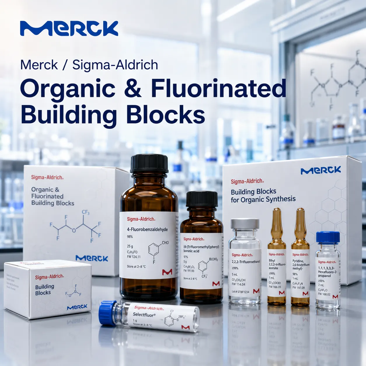 Iright Merck / Sigma‑Aldrich Organic & Fluorinated Building Blocks | iright.com